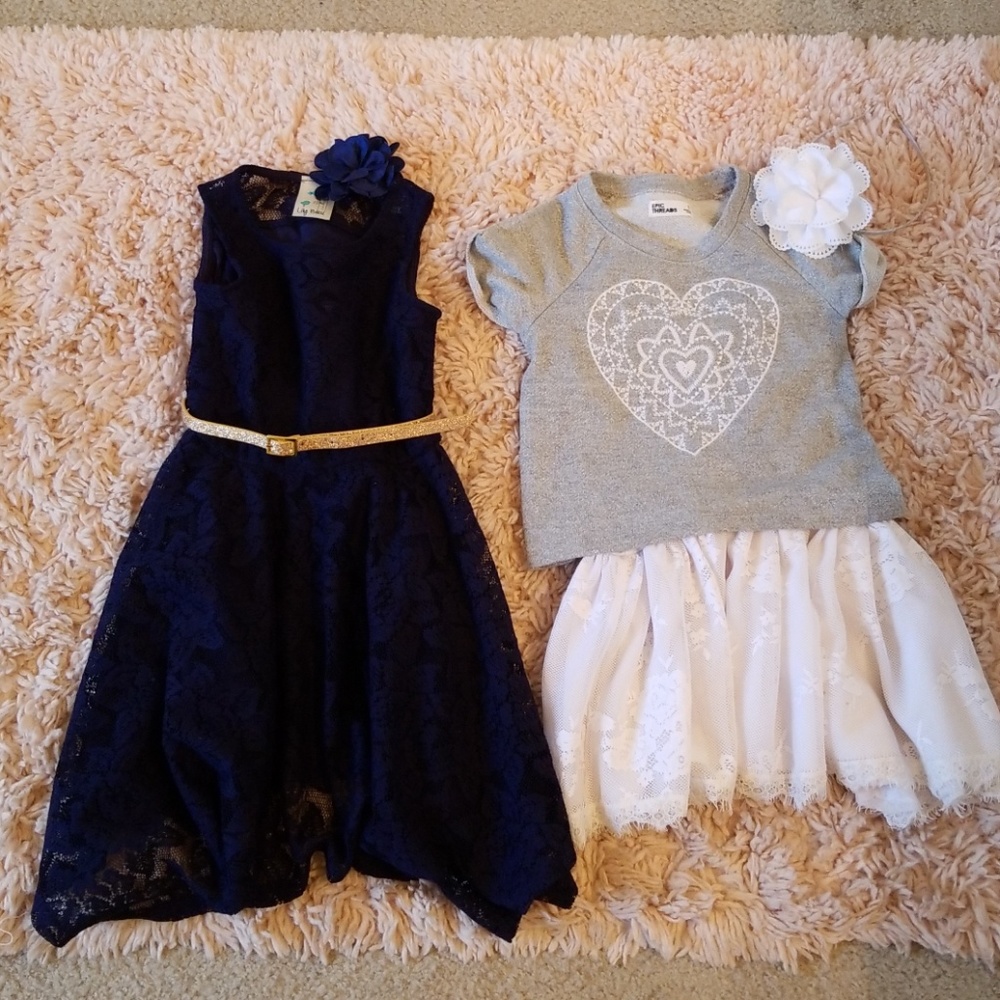 Girl's Size 5 Dress Bundle-Lily Bleu & Epic Thread